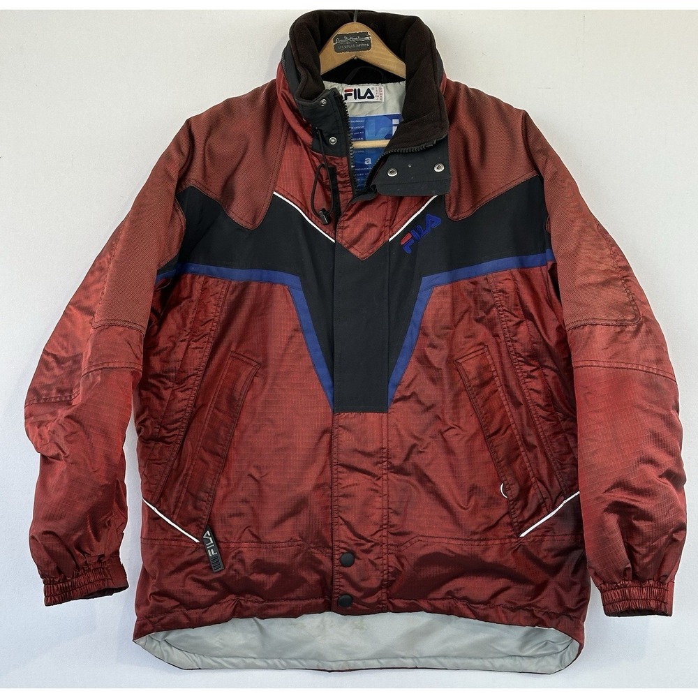 FILA SKI Thermore Insulate Jacket Powder Skirt Men's Medium